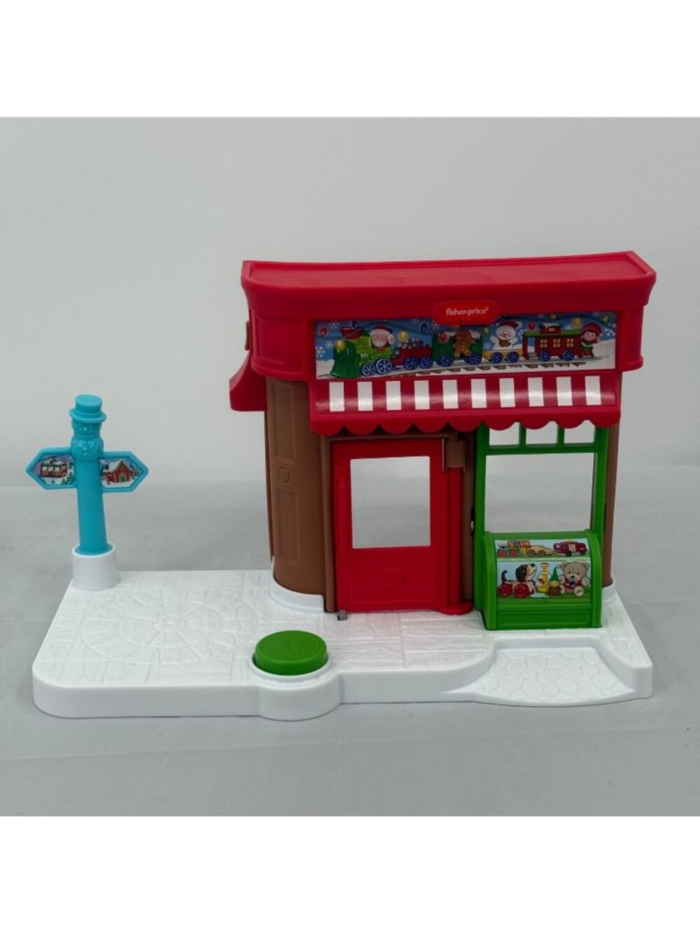 Fisher Price Little People Christmas Wonderland Santa Workshop Toy Shop